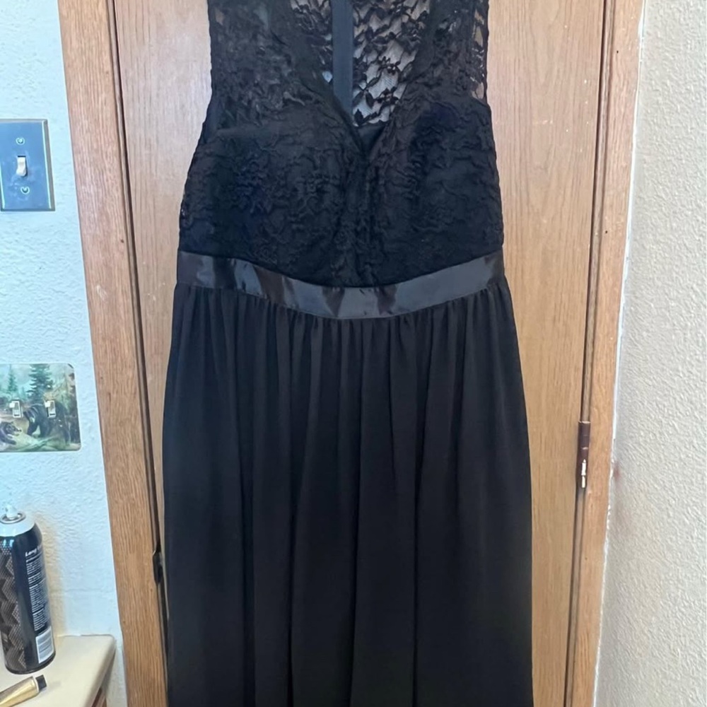 Torrid Black Lace Maxi Dress